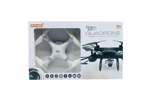 Drone 2.4GHz - Afstand Bestuurbaar - Hover Mode - Take off/landing 