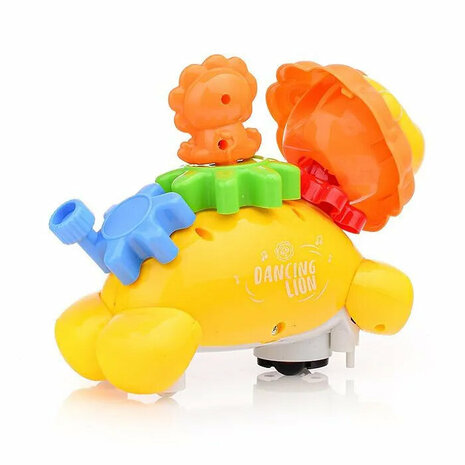 Toy rocking lion - interactive - sound and movement