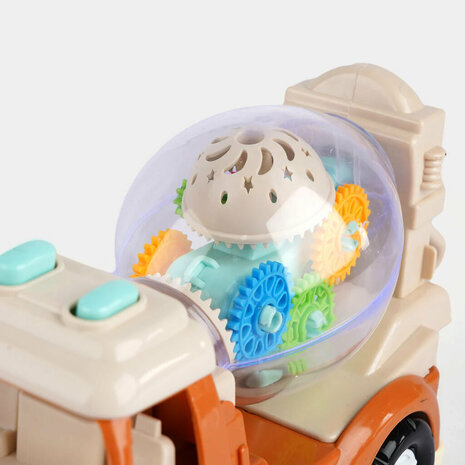 Toy truck with light and can drive - spinning gears and makes sound Gear Truck