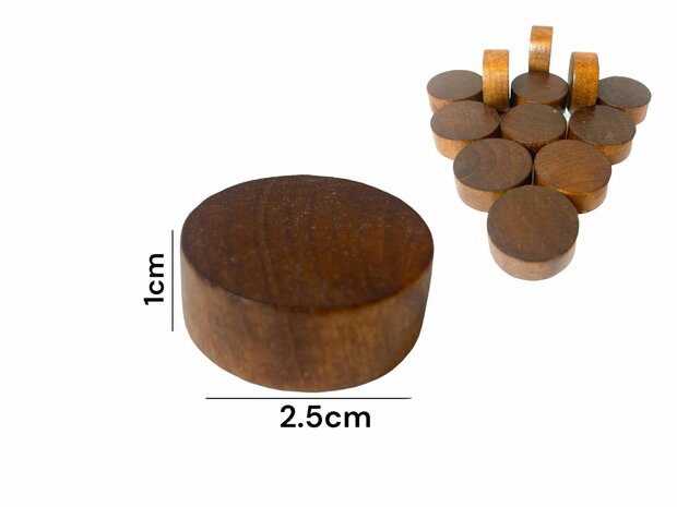 Schaken en dammen 2in1 - Opklapbaar - magnetisch schaakstukken en damstukken - Hout - 39CM