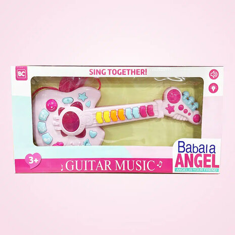 Babala Angel - Electric guitar toy for girls