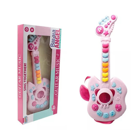 Babala Angel - Electric guitar toy for girls