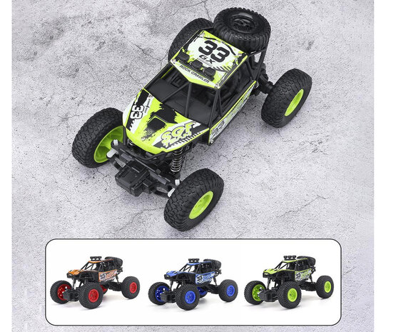 RC Rock Crawler Climbing Car - 1:20  RC monster auto - afstand bestuurbare auto 