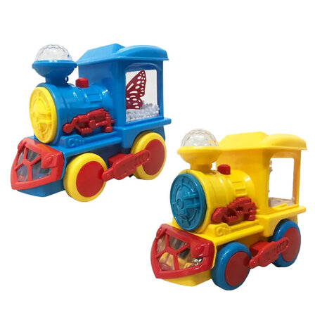 Train Series - toy train with disco lights, sound and rides