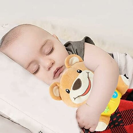 Plush Bear Baby Toys - Newborn Baby Musical Toys for Baby 0 to 36 Months