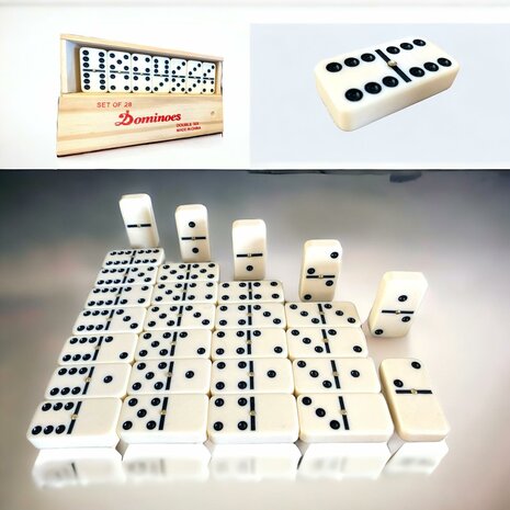 Longfield Games Domino Double 6 Large In Chest