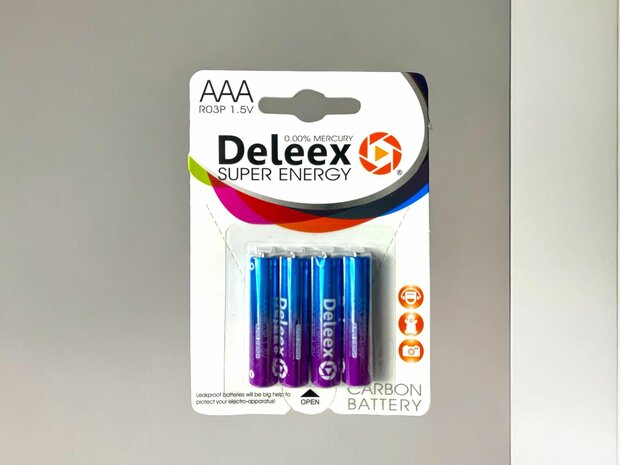 AAA batteries R03P 1.5V | GOLD edition