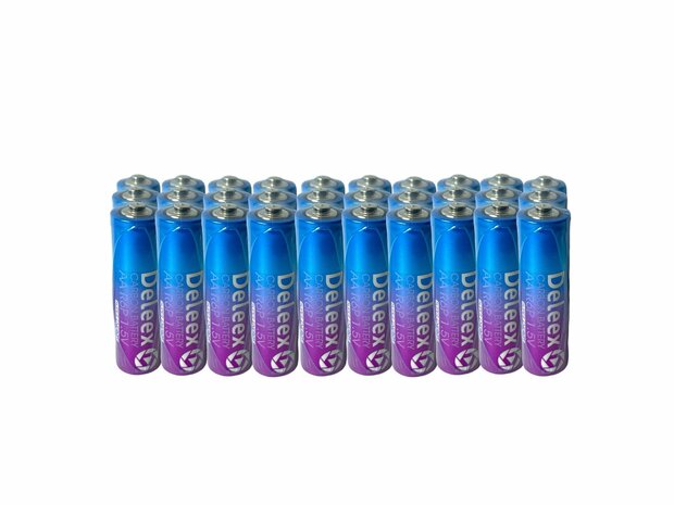 Deleex - Batteries - AA - R6P 1.5V - 60 pieces in pack