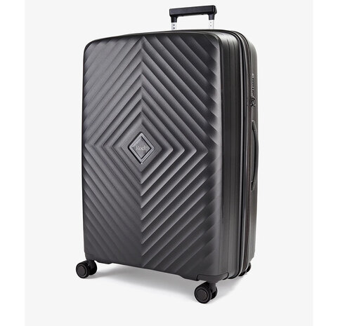 Rock Hand luggage - suitcase in black - 54 x 38 x 20 cm