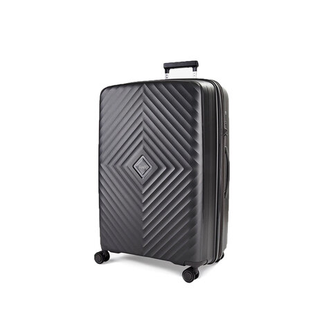 Rock Hand luggage - suitcase in black - 54 x 38 x 20 cm