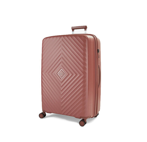 Rock Hand luggage - suitcase in Dusty Pink - TSA lock - 54 x 38 x 20 cm