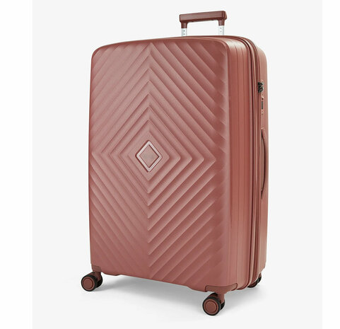 Rock luggage - suitcase in Dusty Pink - TSA lock - 73 x 49 x 31/34 cm