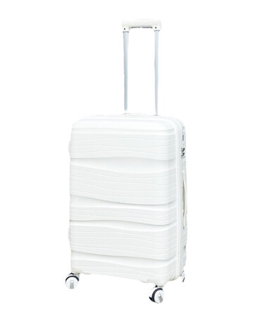 Travel suitcase - luggage - White - silicone 68CM