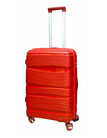 Travel suitcase - luggage - red - silicone 68CM