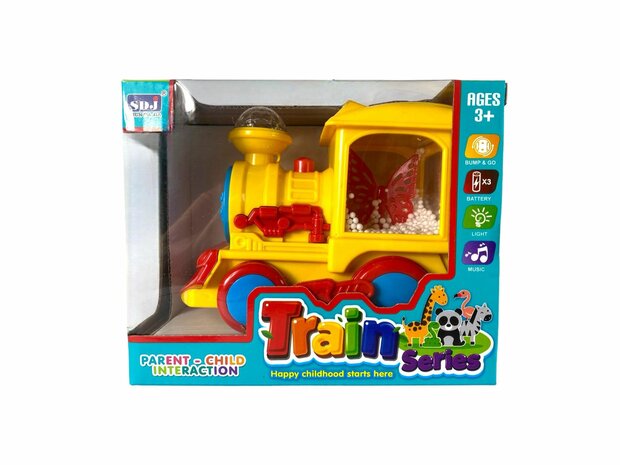 Train Series - toy train with disco lights, sound and rides