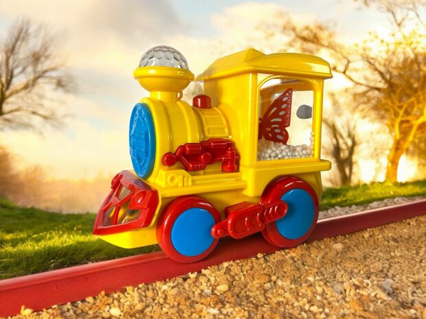 Train Series - toy train with disco lights, sound and rides