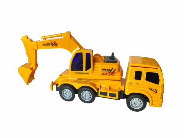 RC EXCAVATOR TOY TRUCK 27MHz 1:16