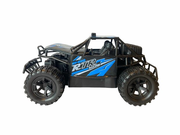 RC Car toy Xtreme 1:18 Zwart blauw