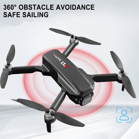 Drone - Brushless Motor - HD Live Camera - Hovermode - Opvouwbaar incl. tas