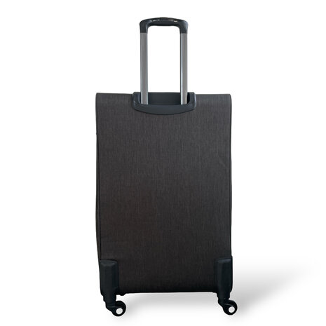 Europe Travel - fabric suitcase - Polyester trolley 68CM