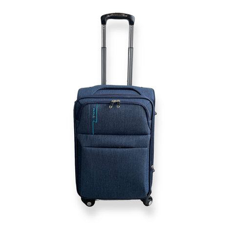 Europe Travel - hand luggage soft fabric suitcase - 58cm