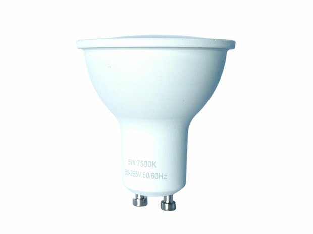 LED SPOT GU10 5W 220V Cold White 6000K 8000K