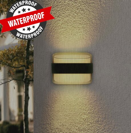 Acrylic LED modern indoor and outdoor wall lamp decorative garden lighting Up and Down light waterproof outdoor lamp