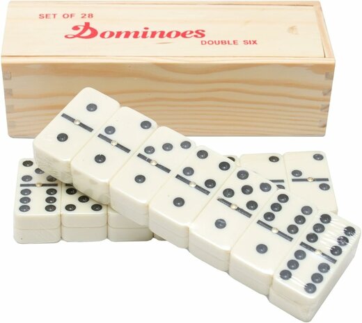 Domino game - 28-piece set - Dominoes Double Six