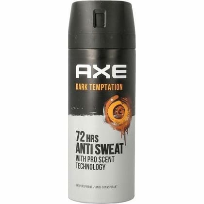 Axe Dark Temptation 72hH Anti sweat- Deodorant &amp; body Spray 150ml