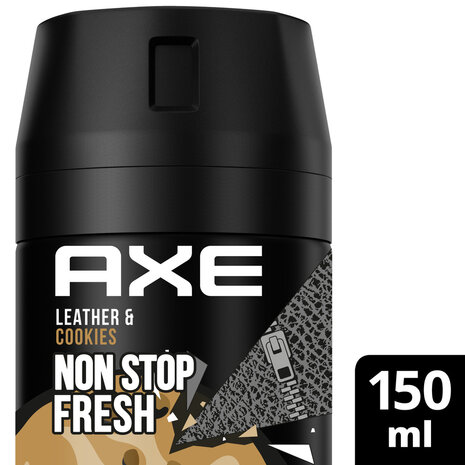 Axe Leather &amp; Cookies 48h Fresh - Deodorant &amp; body Spray 150ml