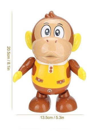 Swinging Monkey - Dancing toy monkey with sound and movement