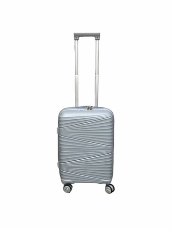 Luxury Suitcase Set - Trolley Set 3-Piece - PP Silicone Travel Case ( Gray color )