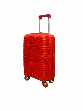 Koffers - Luxe - Set van 3 - Rood - 56/66/76 cm