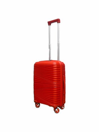 Koffers - Luxe - Set van 3 - Rood - 56/66/76 cm