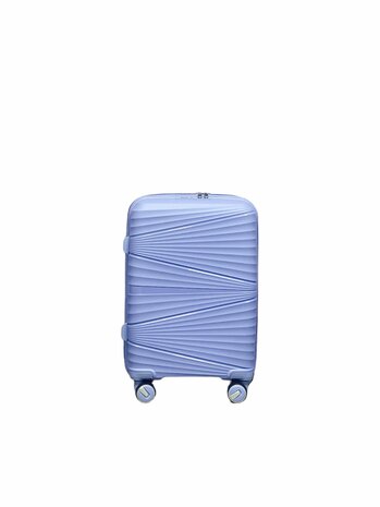 Luxury Suitcase Set - Trolley Set 3-Piece - PP Silicone Travel Case ( Light Blue )