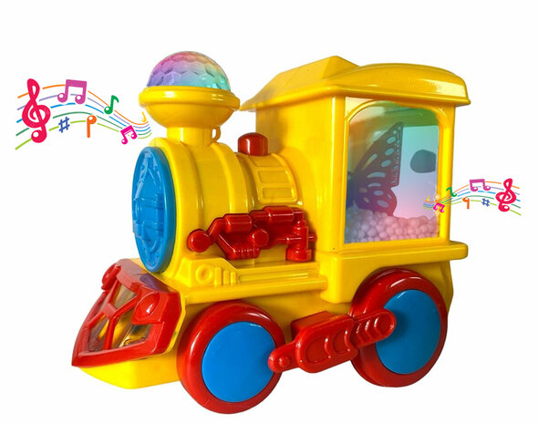 Train Series - toy train with disco lights, sound and rides