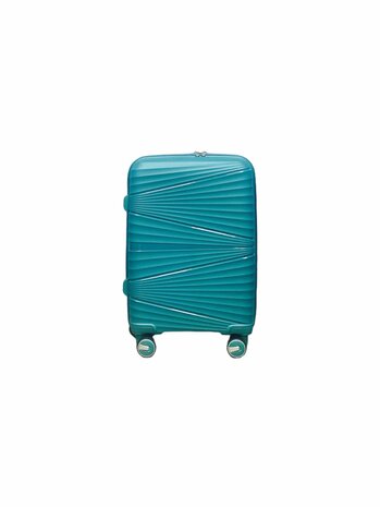 Suitcase set - Trolley set 3-piece - PP silicone travel suitcase Turquoise