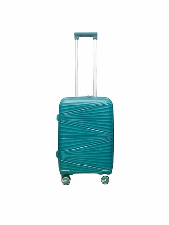 Koffers - Luxe - Set van 3 - Turquoise - 56/66/76 cm