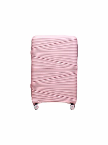 Koffers - Luxe - Set van 3 -  Pastel Roze - 55/65/75 cm