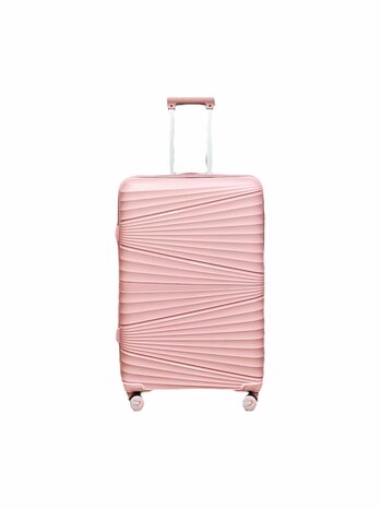 Koffers - Luxe - Set van 3 -  Pastel Roze - 55/65/75 cm