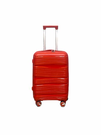 Koffers - Luxe - Set van 3 - Rood - 55/65/75 cm