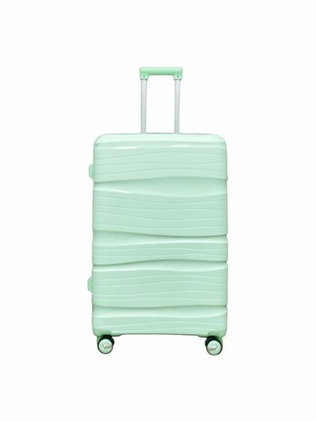 Travel suitcase - luggage - mint green - silicone 78CM