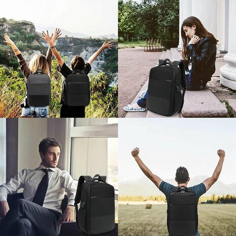 Backpack with USB Charging Port - Backpack Men &amp; Women - notebook bag