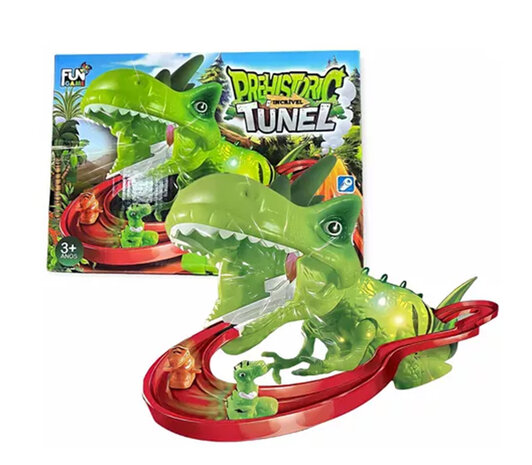 Prehistoric Tunnel - Dinosaur Slide Toy