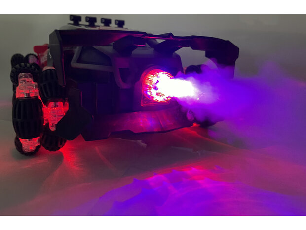 Rc Car with Real Smoke - LED Lights and Sound 2.4Ghz -1:12