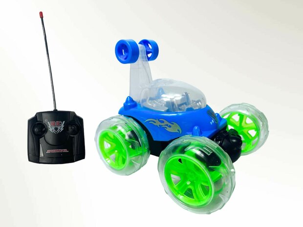 Rc Stunt car - Acrobatische afstand bestuurbaar auto met 360&ordm; draaiende wielen B