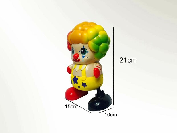 Danceing  CLOWN met geluid en kan bewegen - Special Edition Dansende Circus Clown