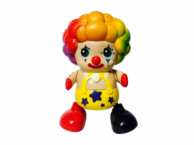 Danceing  CLOWN met geluid en kan bewegen - Special Edition Dansende Circus Clown