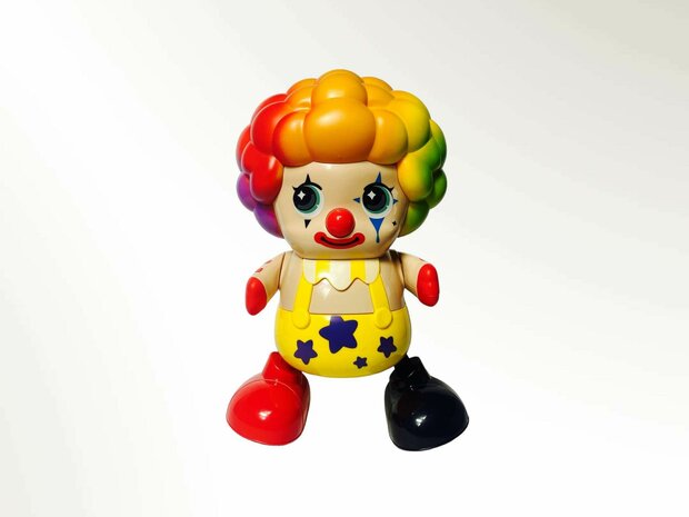 Danceing  CLOWN met geluid en kan bewegen - Special Edition Dansende Circus Clown