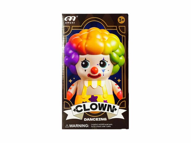 Danceing  CLOWN met geluid en kan bewegen - Special Edition Dansende Circus Clown